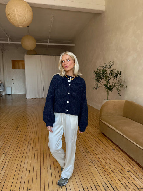 The Phoebe Cardigan // Navy