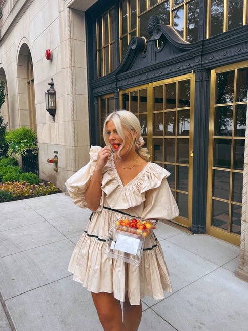 Dream Girl Dress // Cream