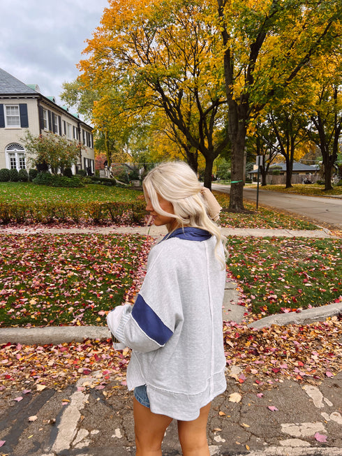 Lazy Days Pullover // Navy *RESTOCKED*