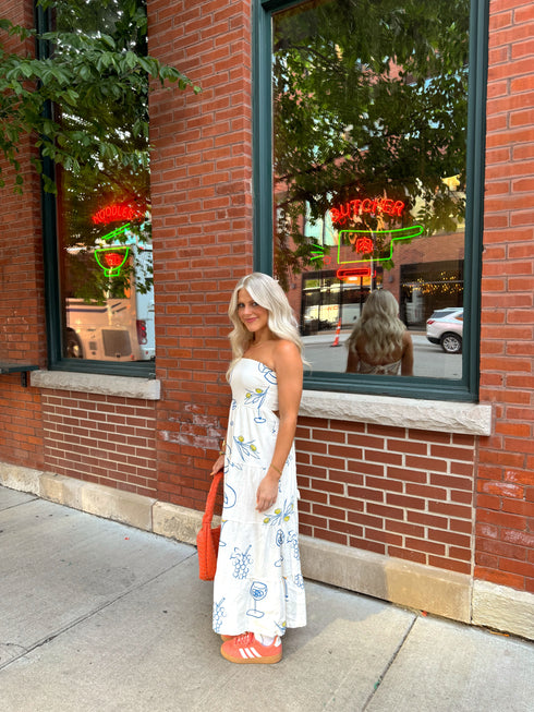 Italian Summer Maxi Dress