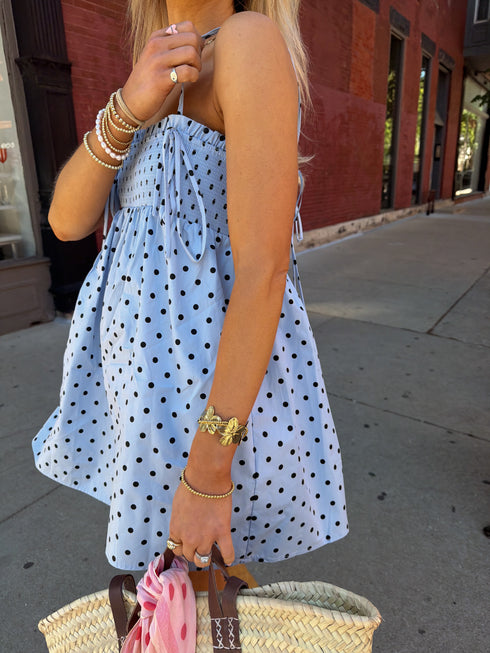 Dottie Days Dress // Sky