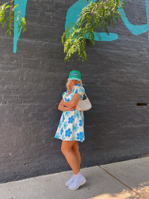 Full Bloom Mini Dress