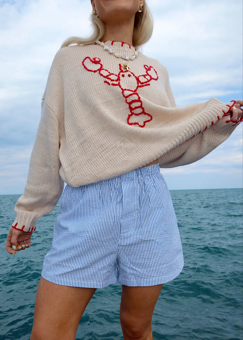 Sail Away Striped Short