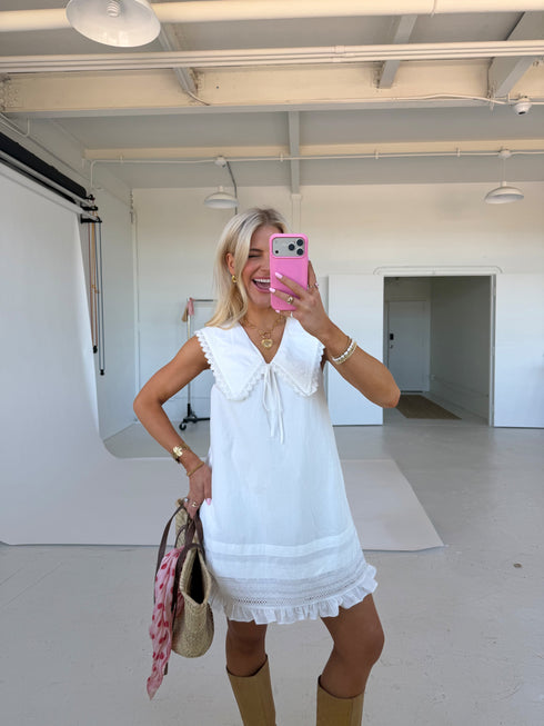 Summer Girl Dress // White