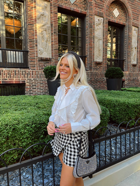 Upper East Side Frill Top