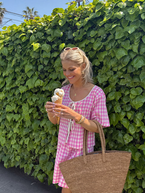 Cheriosa Gingham Set