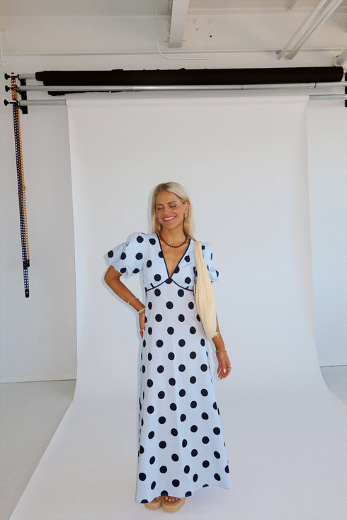 Poppy Dot Dress