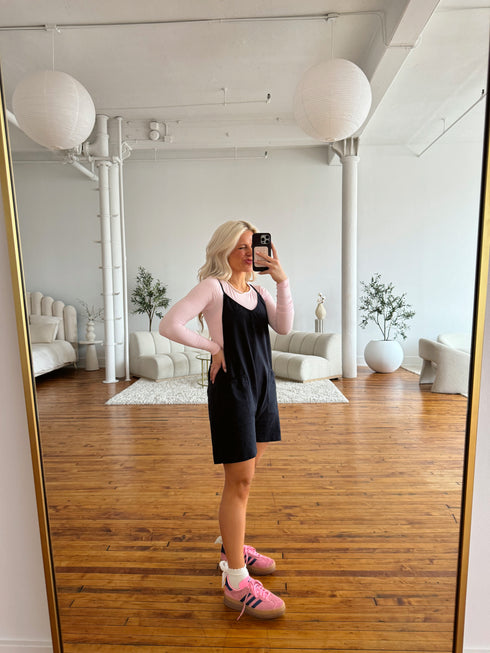 Summer People Romper // Navy