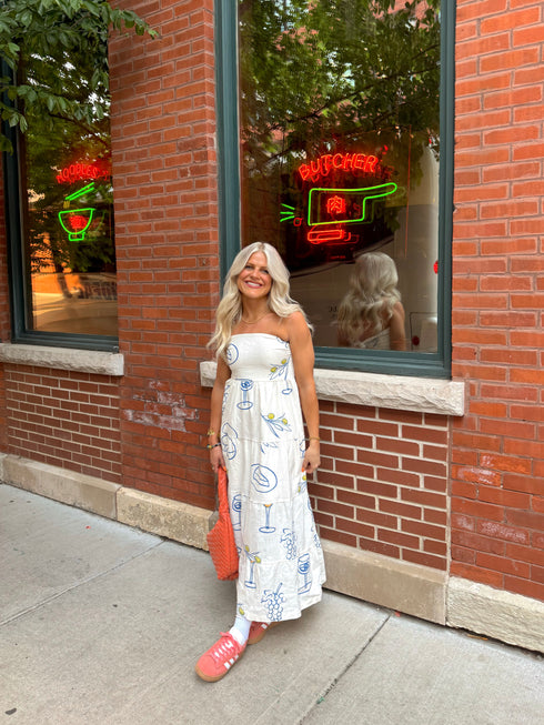 Italian Summer Maxi Dress