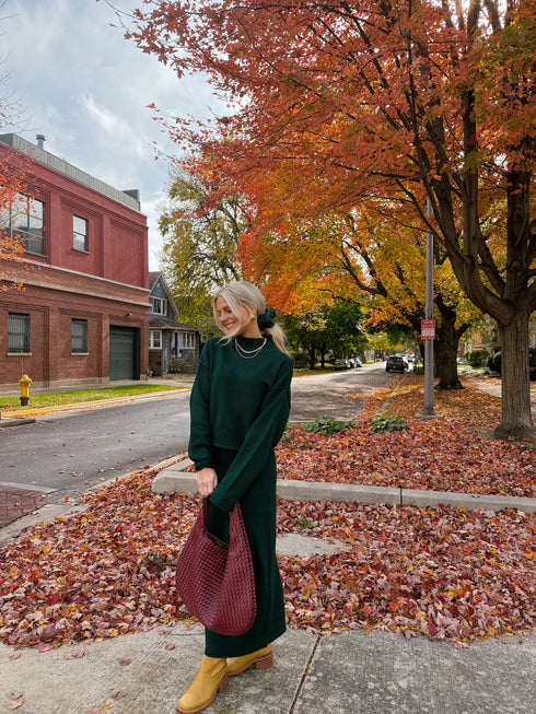 Evergreen Dream Knit Set