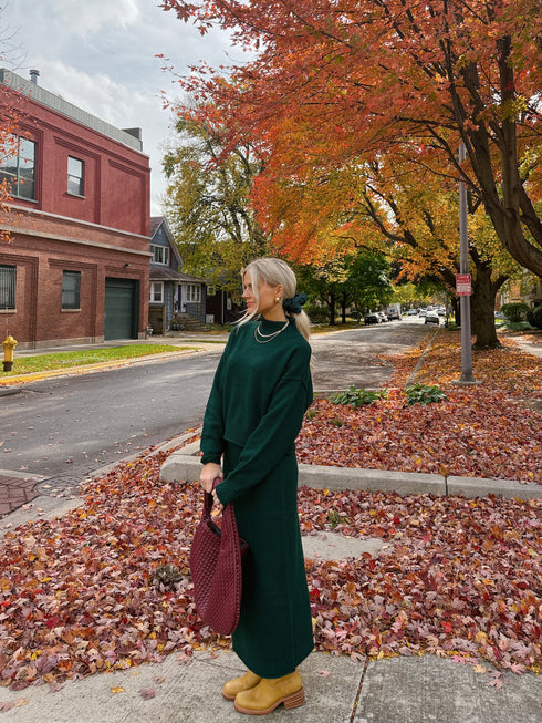 Evergreen Dream Knit Set