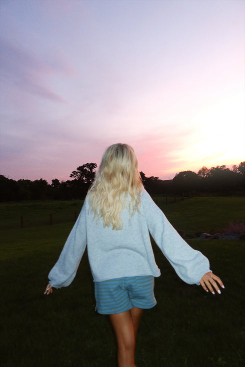 Cape Catch Sweater // Dove Grey