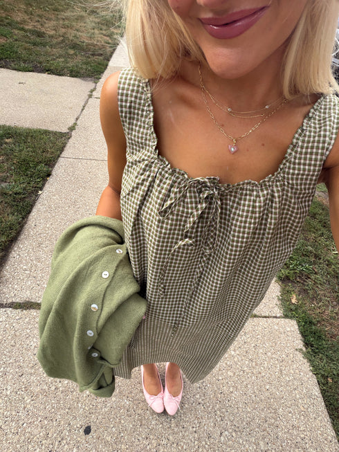 Market Dress // Sage
