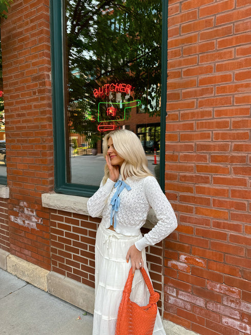 Bow Cutie Knit Cardi