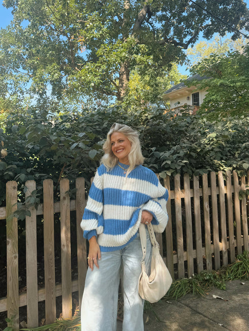Sweater Weather Striped Knit