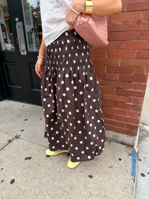 Tiramisu Skirt // Espresso