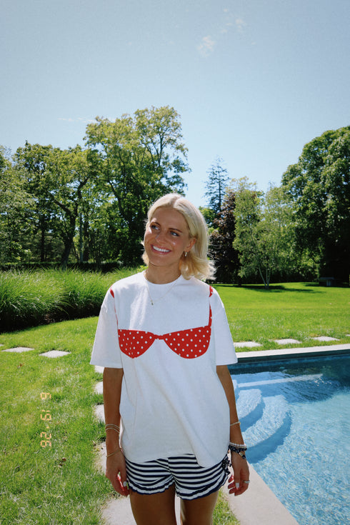 Bikini Babe Tee // Cherry *PREORDER 7/3*