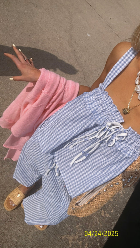 Picnic Princess Top // Blue *RESTOCKED*