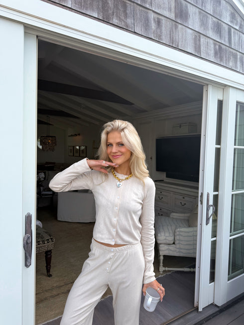 Shore Thing Pointelle Cardigan