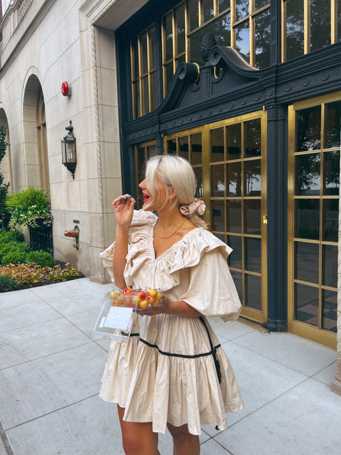 Dream Girl Dress // Cream