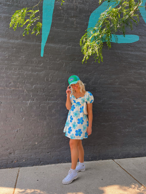 Full Bloom Mini Dress