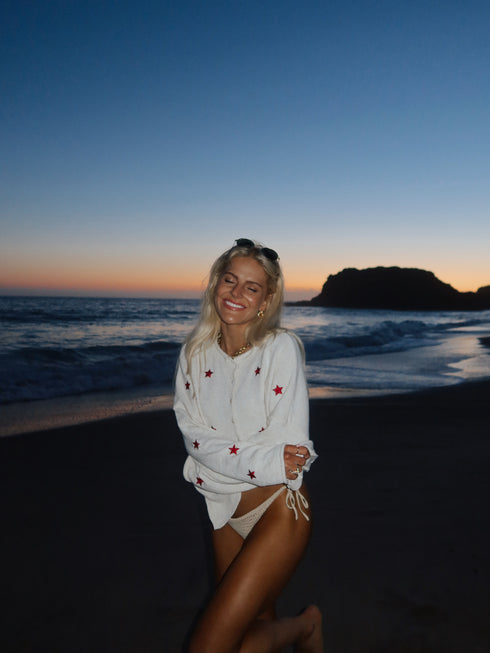 Coco Cutie Cardigan // Star-Spangled