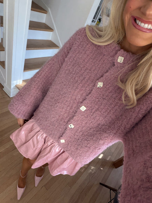 Phoebe Cardigan // Rose *RESTOCKED*