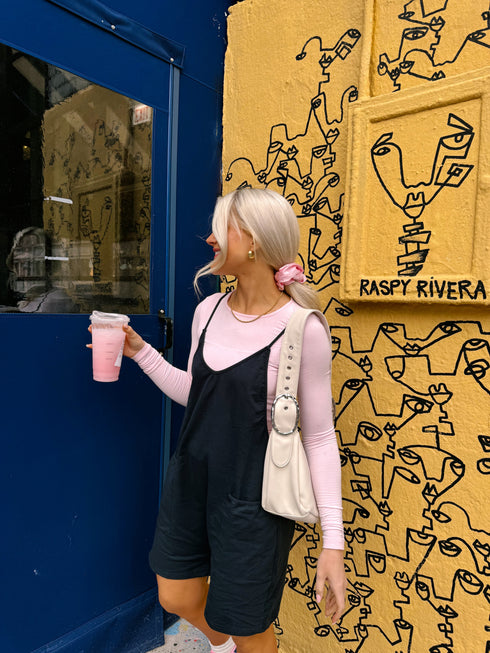 Summer People Romper // Navy