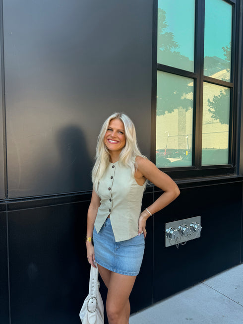 Sofia Summer Top // Sage