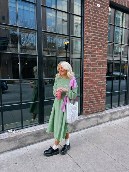 Buy Her Flowers Smocked Dress