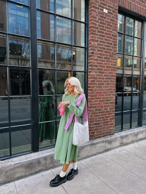 Buy Her Flowers Smocked Dress