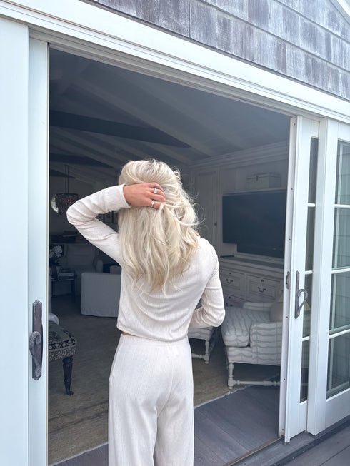 Shore Thing Pointelle Cardigan