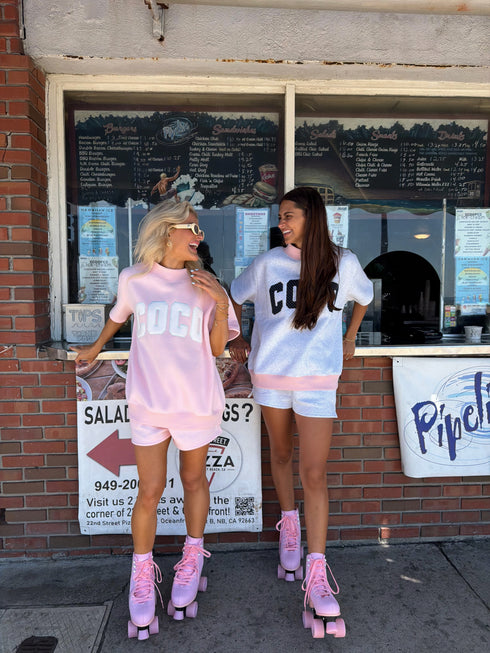Coast Club Mockneck // Baby Pink