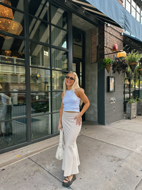 Sunset Chaser Striped Skirt