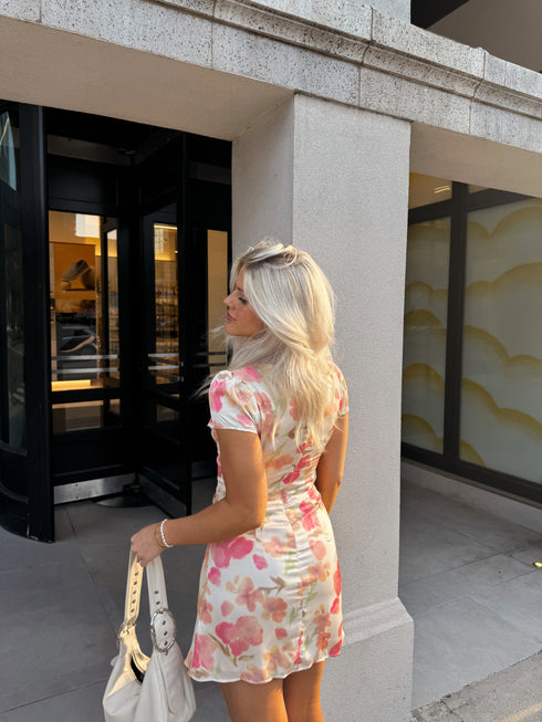 Wildflower Satin Dress