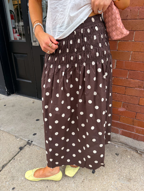 Tiramisu Skirt // Espresso