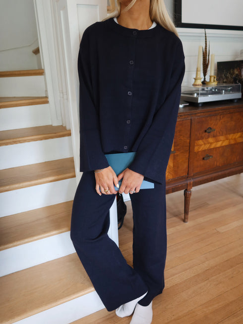 Slow Mornings Pant // Navy *RESTOCKED*