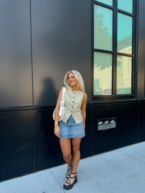 Sofia Summer Top // Sage