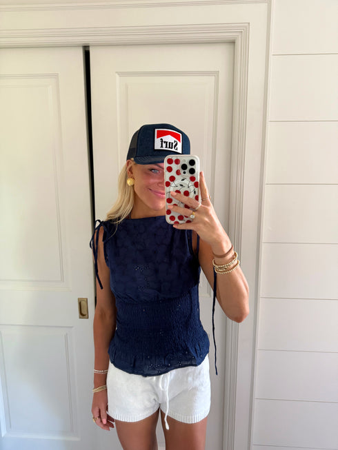 Sundazed Top // Navy