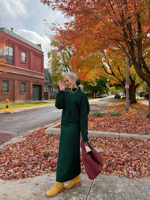 Evergreen Dream Knit Set