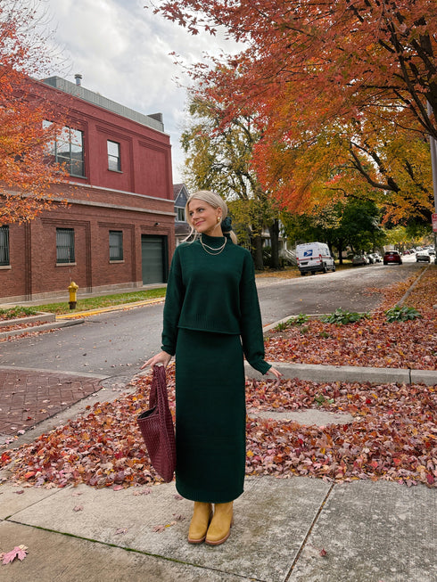 Evergreen Dream Knit Set