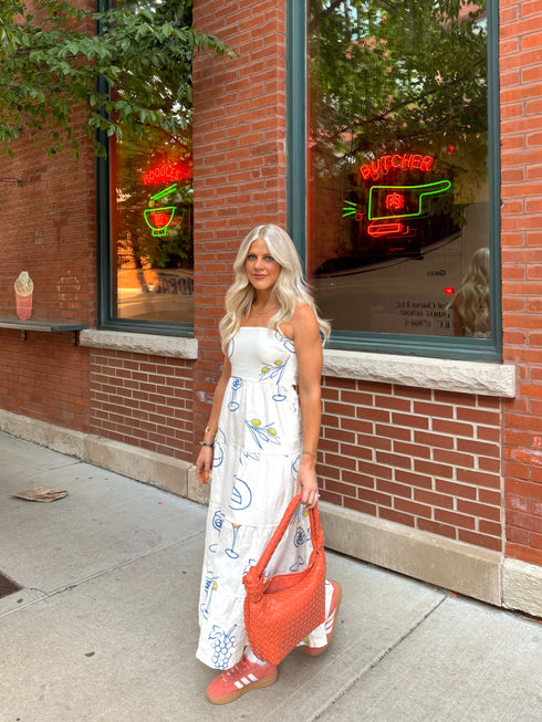 Italian Summer Maxi Dress