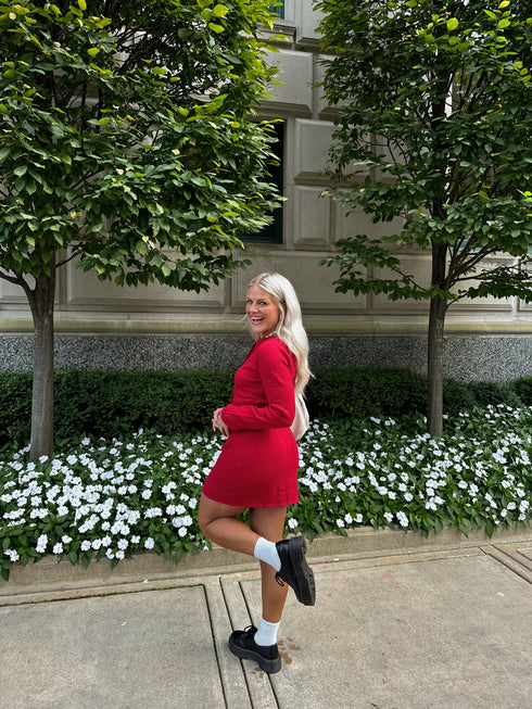 Cherry Girl Knit Set