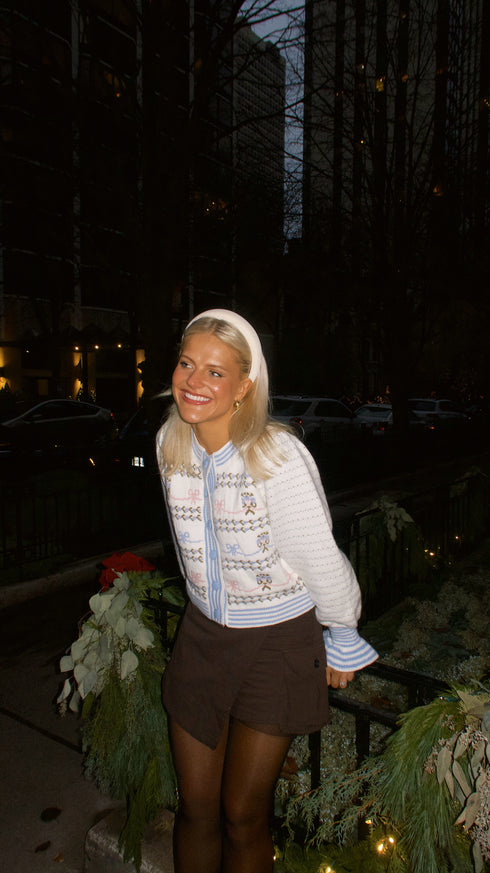 You Bow Girl Cardigan *RESTOCKED*