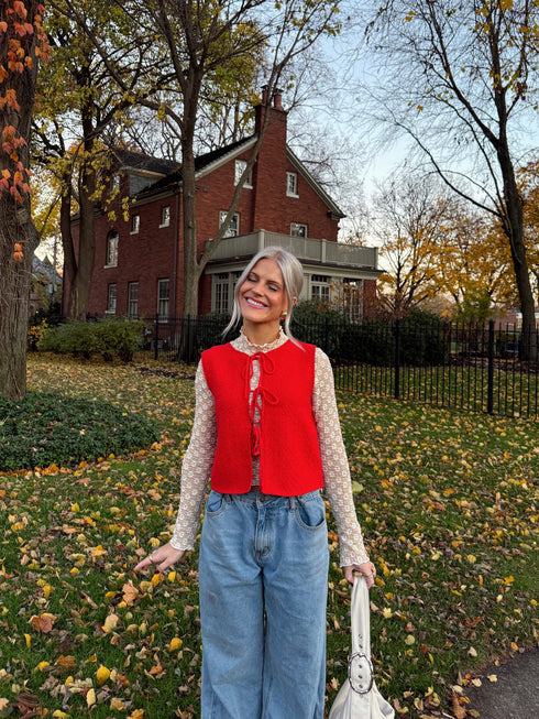 Holly Girl Knit Vest