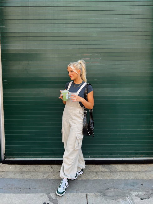 McCall Fall Overalls// Stone