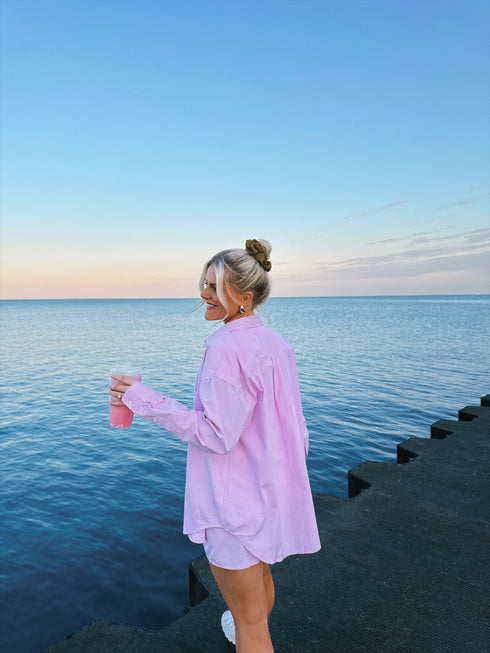 Breezy Babe Striped Set