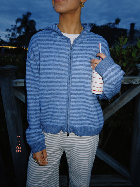 Club Cutie Zip-Up // Ocean