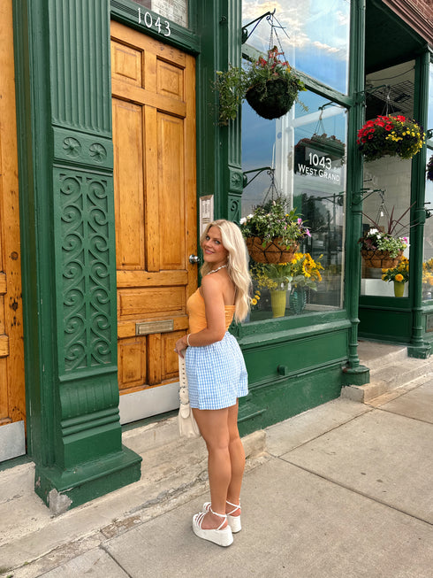 Starry Eyed Shorts // Blue