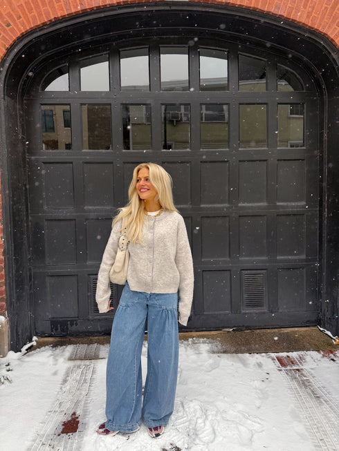 The Kennedy Cardigan // Gray